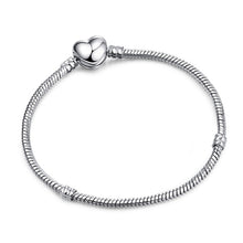 Load image into Gallery viewer, Original Silver Plated Charm Bracelet Rose Gold Snake Chain Fit Pandora Basic Bracelets For Women Charms Beads DIY Jewelry 2019