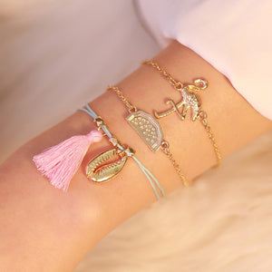 accesorios mujer Bohemian charm bead Bracelet Women tassel heart tree bijoux acier inoxydable femme Sets Jewelry armband