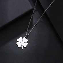 Load image into Gallery viewer, CACANA Stainless Steel Sets For Women Clover Shape Necklace Bracelets Earrings For Women Lover&#39;s Engagement Jewelry S79