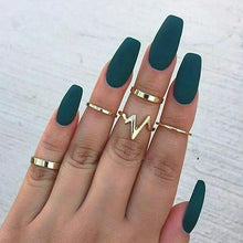 Load image into Gallery viewer, 2018 new fashion popular ECG women&#39;s ring 5 piece set ring wholesaleWomen Wedding Rings For